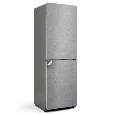 Nalepka na lodówkę Tekstura metaliczna z liniami