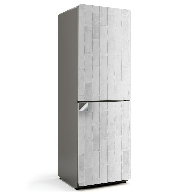 Naklejka na lodówkę Wzór cegieł układ pionowy