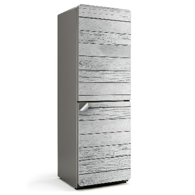 Okleina na lodówkę Jasne deski drewniane