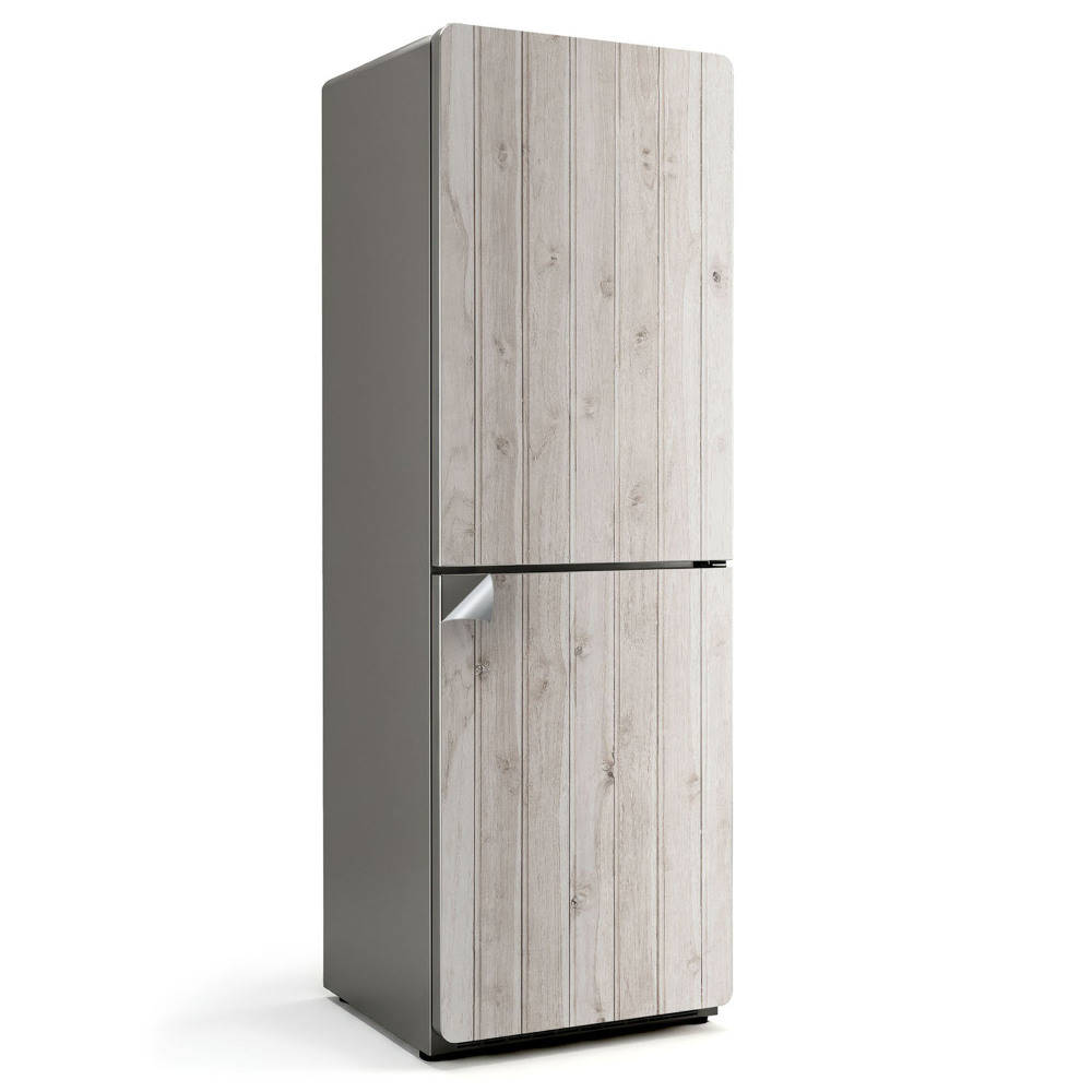 Nalepka na lodówkę Tekstura drewna z słojami