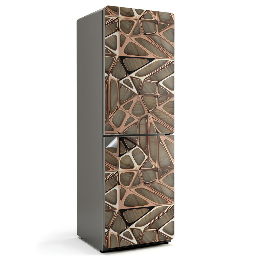 Okleina na lodówkę Abstrakcyjny ażurowy wzór