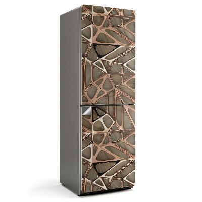 Okleina na lodówkę Abstrakcyjny ażurowy wzór