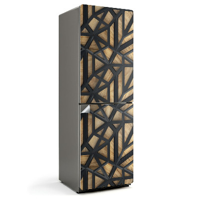 Naklejka na lodówkę Abstrakcyjny ażurowy wzór