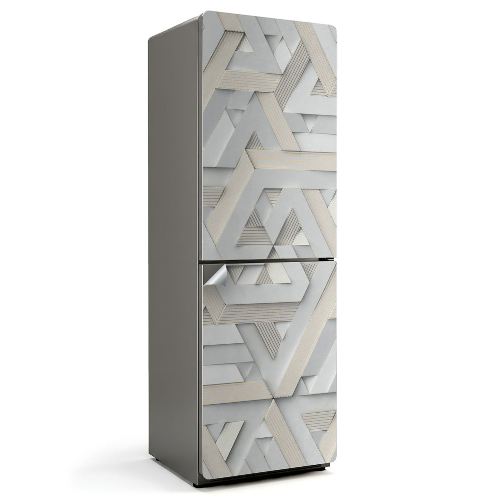 Nalepka na lodówkę Sploty papierowych pasków