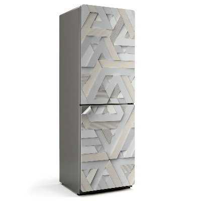 Nalepka na lodówkę Sploty papierowych pasków