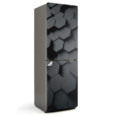 Naklejka na lodówkę Wzór heksagonalnych płytek