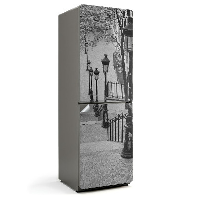 Naklejka na lodówkę Urokliwe latarnie w mieście