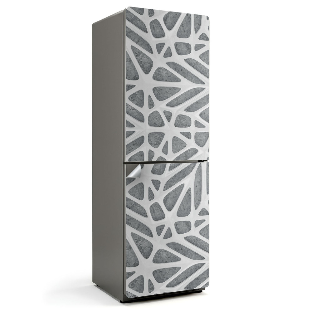 Naklejka na lodówkę Abstrakcyjny ażurowy wzór