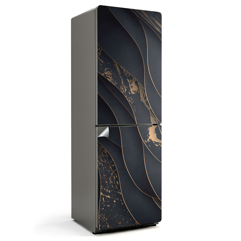 Nalepka na lodówkę Fale z delikatnym akcentem