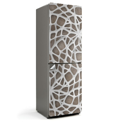 Okleina na lodówkę Abstrakcyjny wzór sieciowy