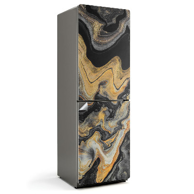 Nalepka na lodówkę Abstrakcyjny wzór farb