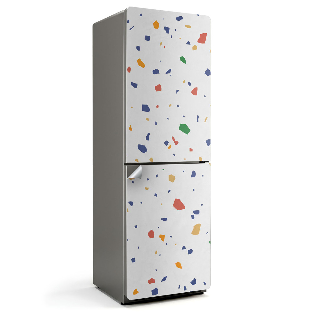 Nalepka na lodówkę Abstrakcyjny wzór lastriko