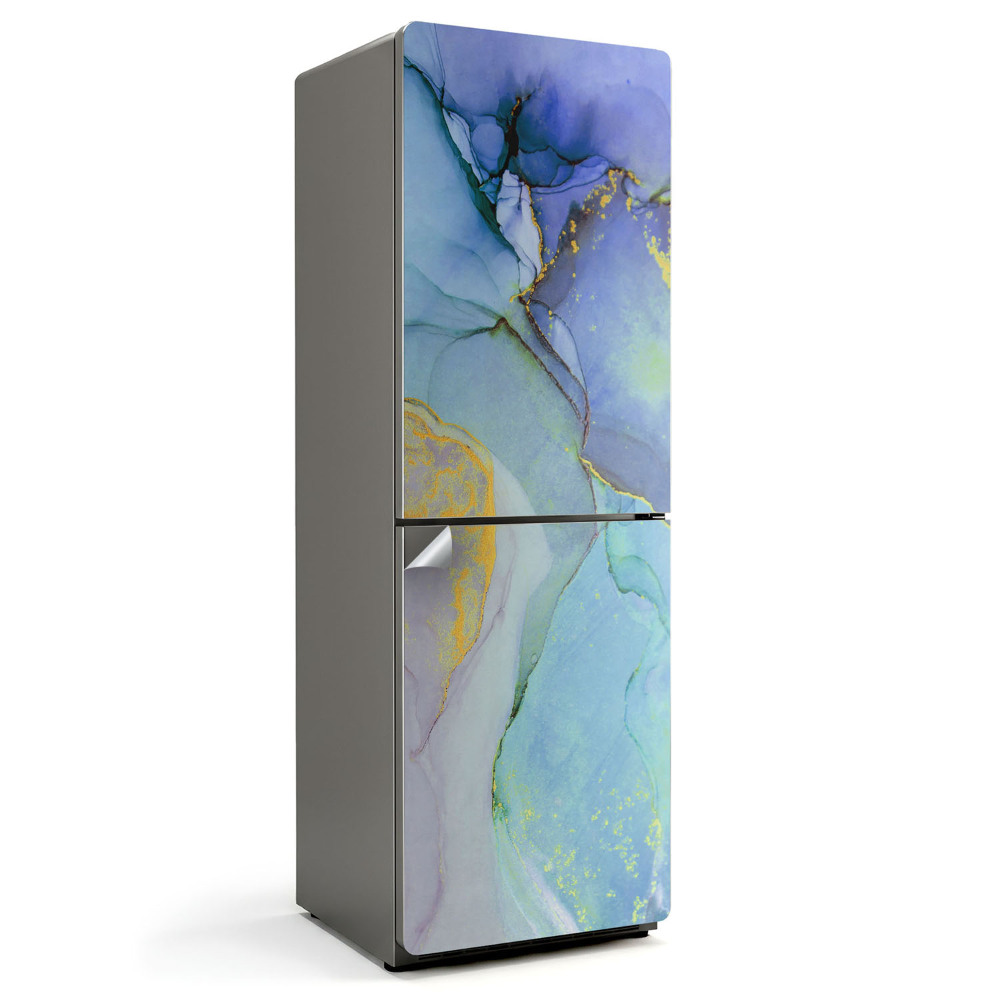 Okleina na lodówkę Abstrakcyjny wzór płynny