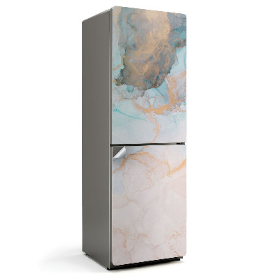 Naklejka na lodówkę Abstrakcyjny wzór z żyłkami