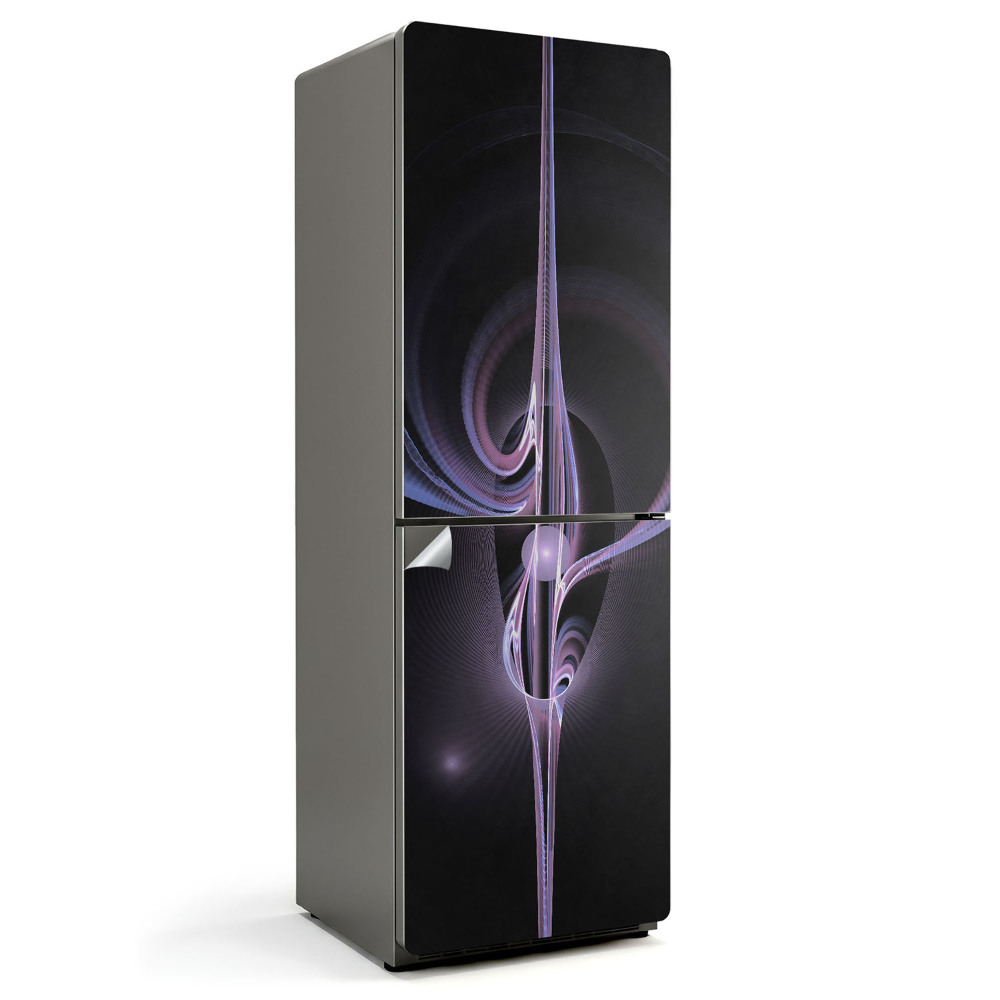 Okleina na lodówkę Abstrakcyjny wzór falowy