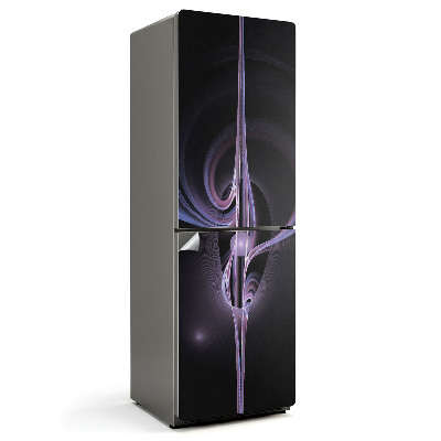 Okleina na lodówkę Abstrakcyjny wzór falowy