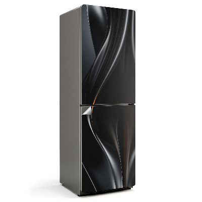 Nalepka na lodówkę Płynne fale i krzywizny