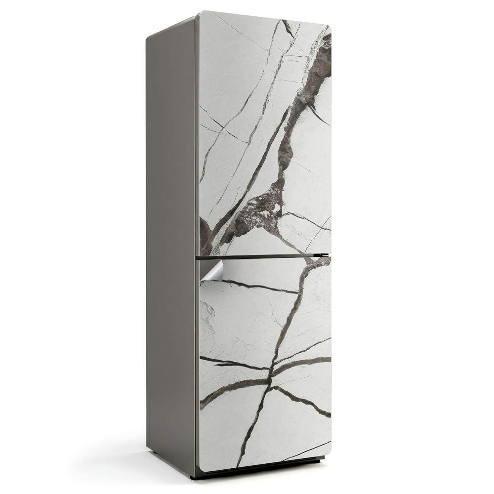 Okleina na lodówkę Wzór marmurowych żył