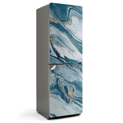 Nalepka na lodówkę Abstrakcyjne fale w ruchu