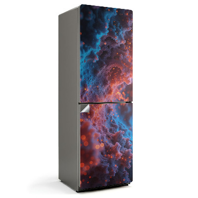 Okleina na lodówkę Abstrakcyjna fala energii