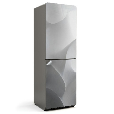 Nalepka na lodówkę Fale abstrakcyjnych kształtów