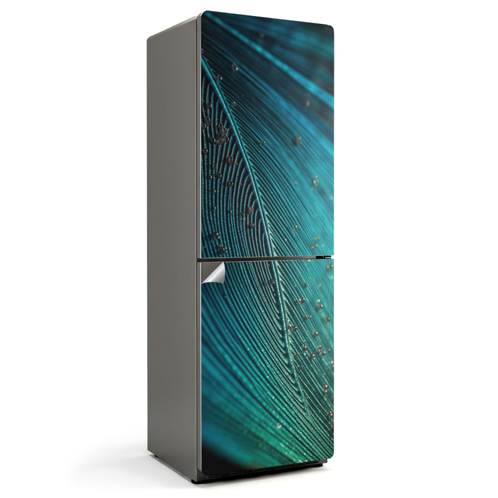 Nalepka na lodówkę Złożony wzór pióra