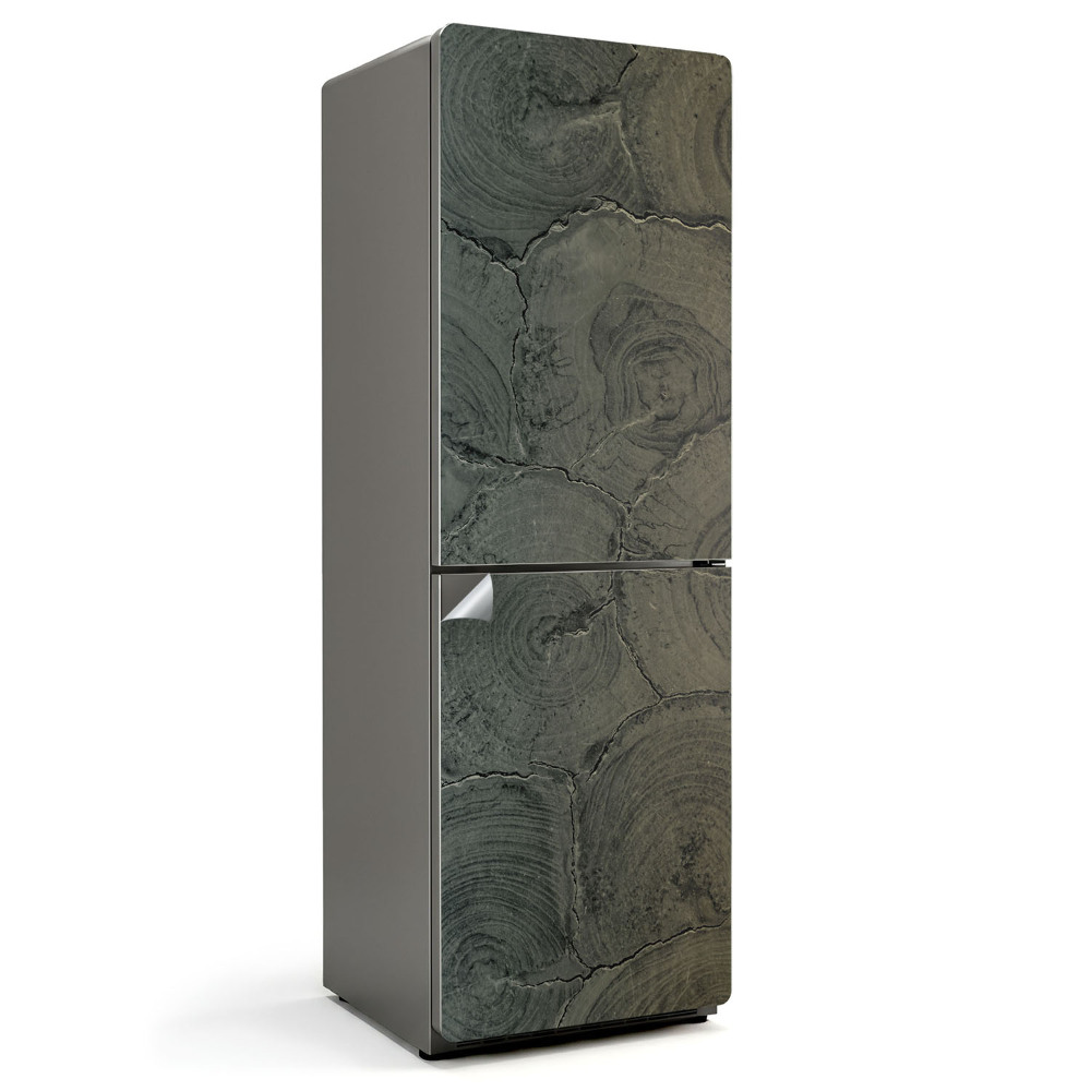 Okleina na lodówkę Wzór drewna z sękami