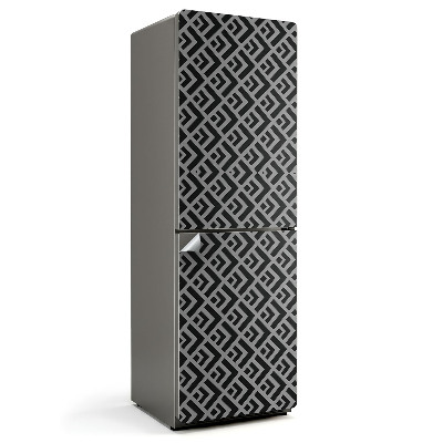 Nalepka na lodówkę Geometryczny wzór rąbów