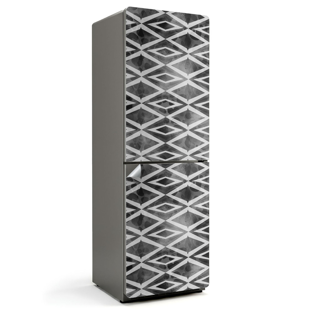 Naklejka na lodówkę Geometryczny wzór diamentów