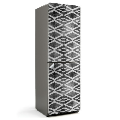 Naklejka na lodówkę Geometryczny wzór diamentów