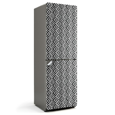 Okleina na lodówkę Geometria w zygzaki