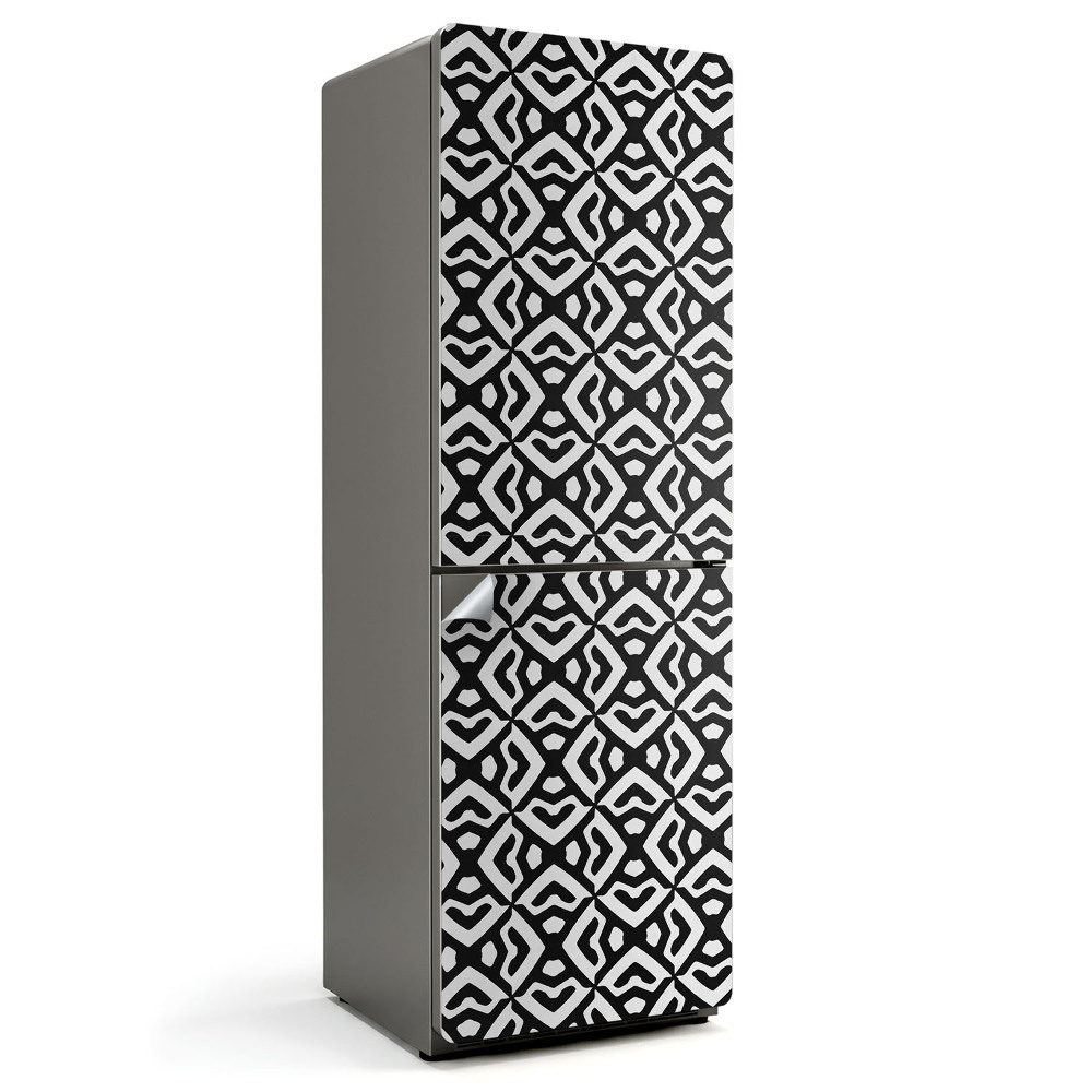 Naklejka na lodówkę Abstrakcyjny wzór falisty