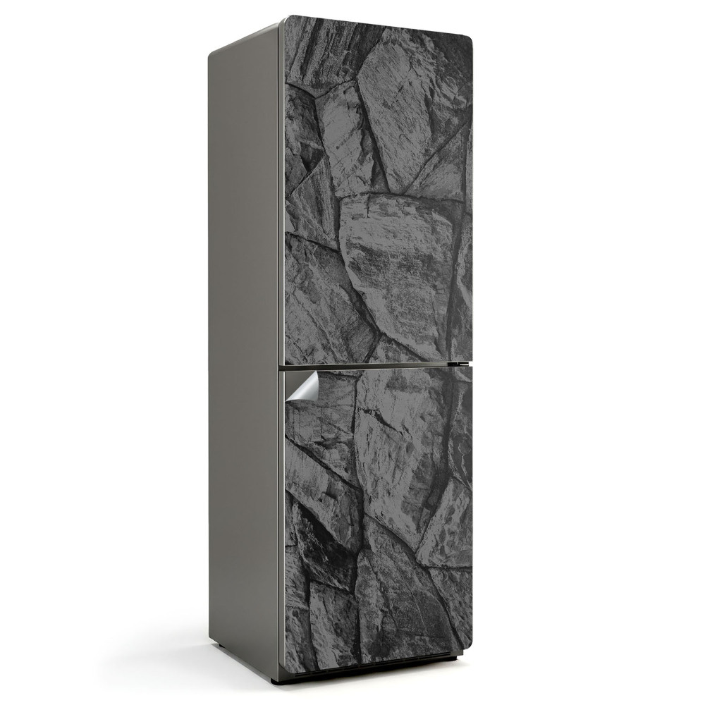 Naklejka na lodówkę Tekstura kamiennej ściany