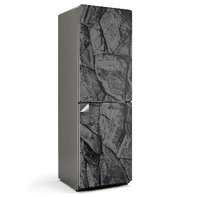 Naklejka na lodówkę Tekstura kamiennej ściany