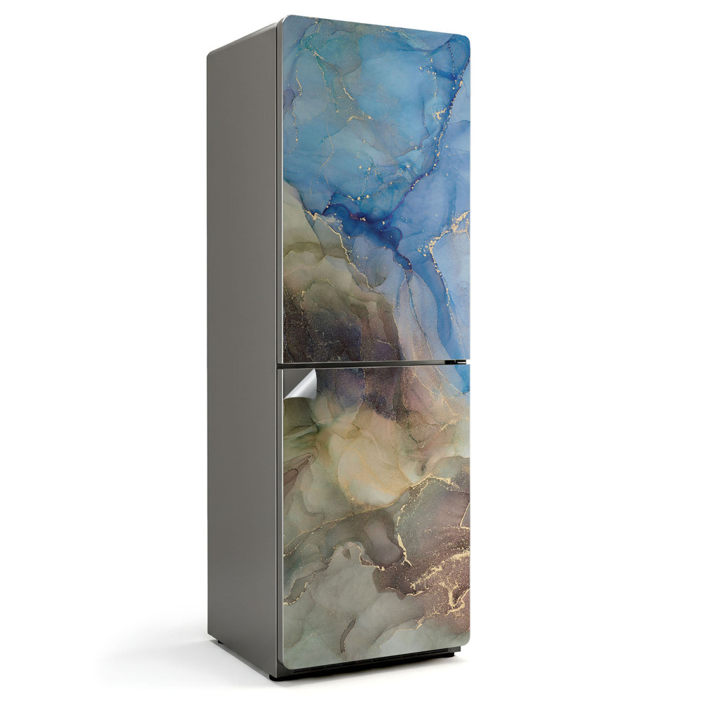 Okleina na lodówkę Abstrakcyjny wzór akwarelowy