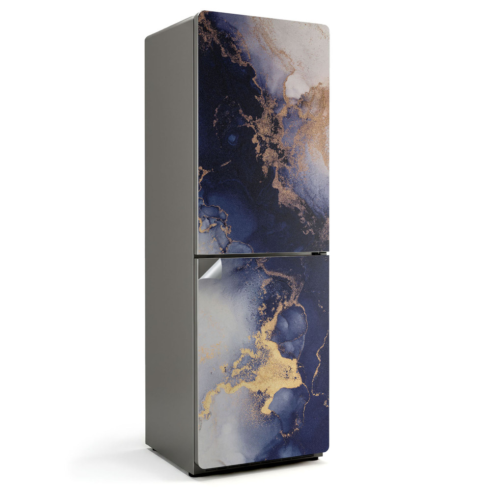 Naklejka na lodówkę Abstrakcyjny wzór z plamami