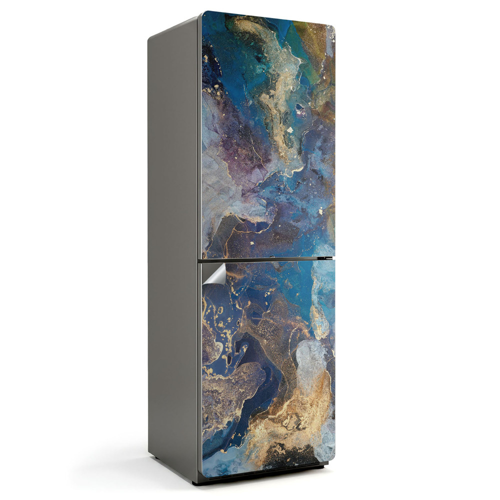 Okleina na lodówkę Abstrakcyjny wzór akwareli