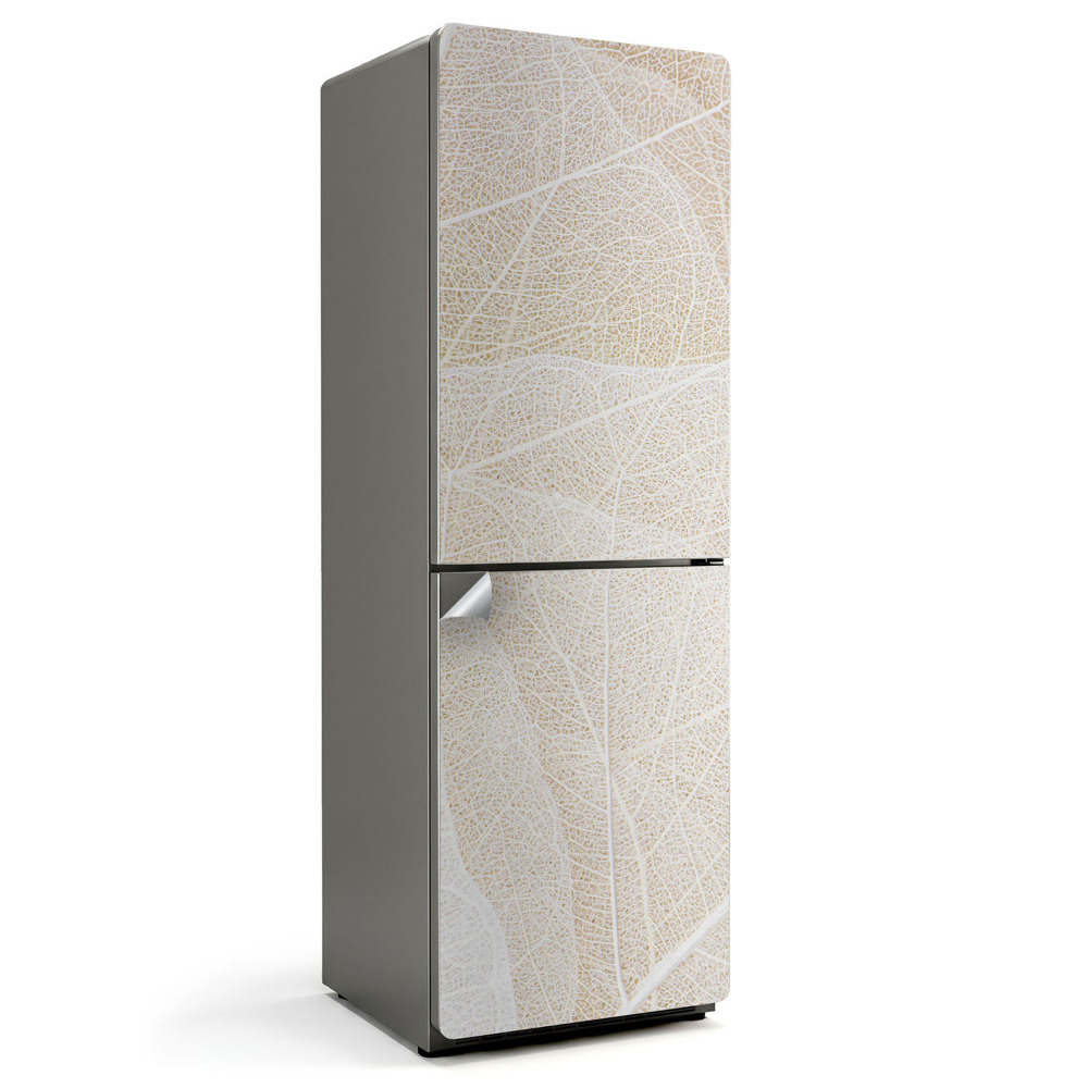 Naklejka na lodówkę Zbliżenie żyłek liścia