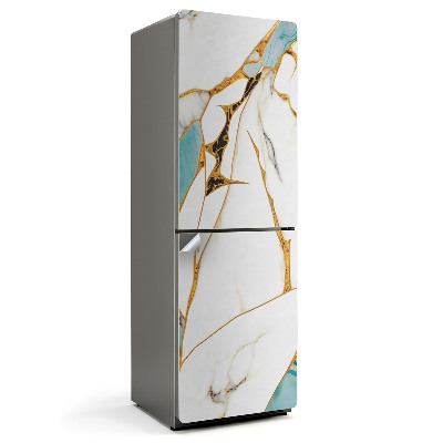 Nalepka na lodówkę Abstrakcyjny wzór marmuru
