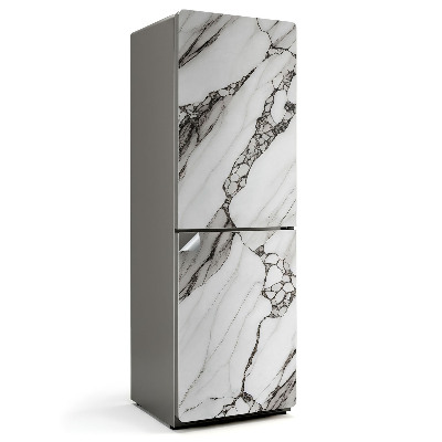 Nalepka na lodówkę Wzór marmurowy z żyłkami