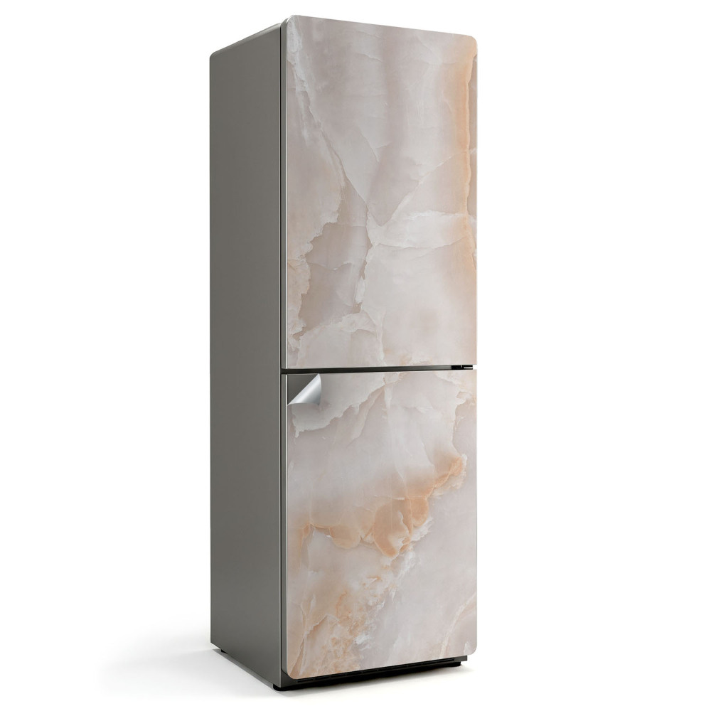 Nalepka na lodówkę Naturalny wzór marmuru