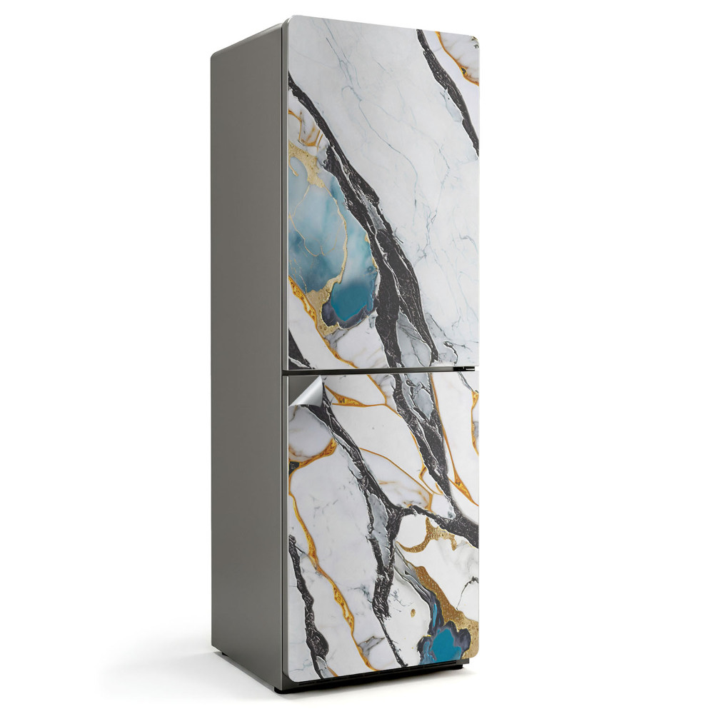 Okleina na lodówkę Elegancki marmurowy wzór