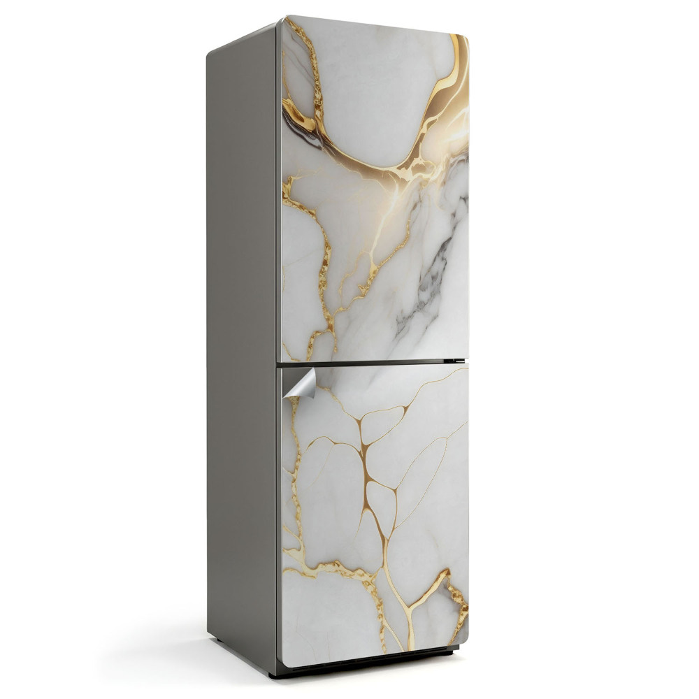 Okleina na lodówkę Elegancki marmurowy wzór