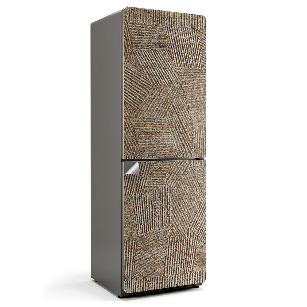 Nalepka na lodówkę Geometryczne wzory tekstur