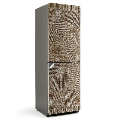 Nalepka na lodówkę Geometryczne wzory tekstur