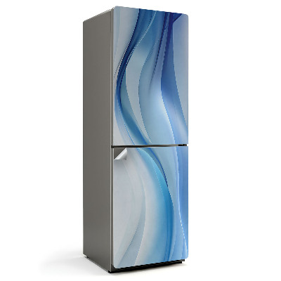 Okleina na lodówkę Fale w delikatnych tonach