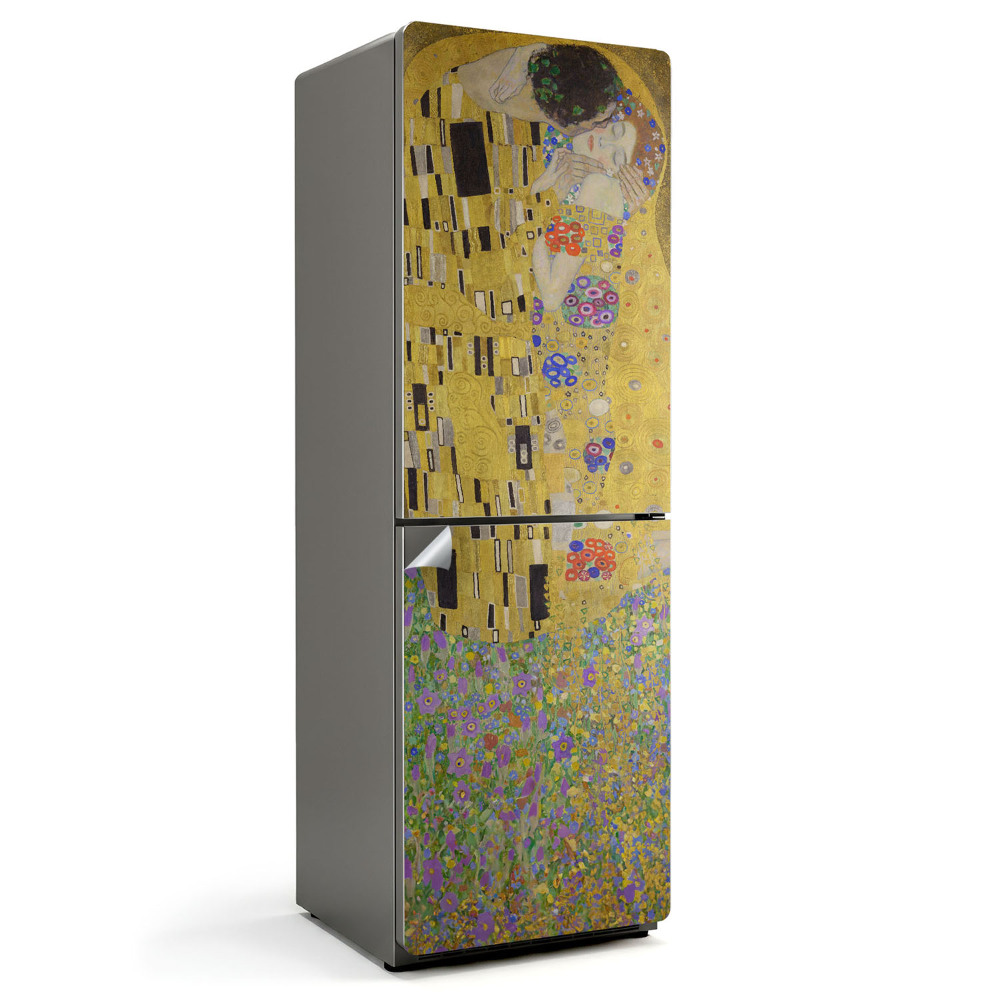 Nalepka na lodówkę Pocałunek Gustav Klimt