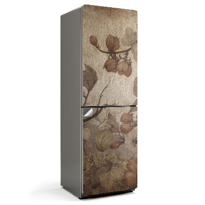 Naklejka na lodówkę Wypłowiała kwiatowa kompozycja