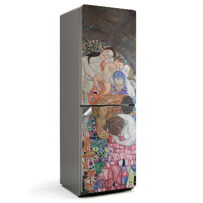 Nalepka na lodówkę Śmierć i życie Gustav Klimt