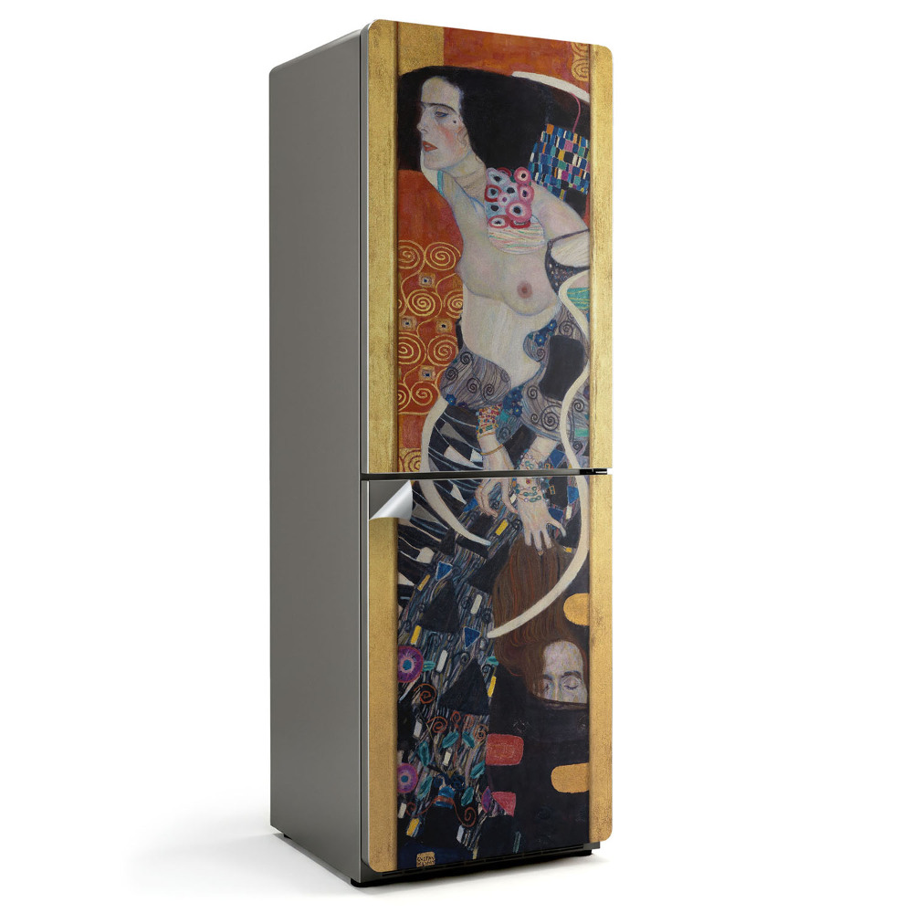 Naklejka na lodówkę Kobieca postać Gustav Klimt